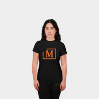 MDB Brand Women's Classic "M" Embroidered T-Shirt