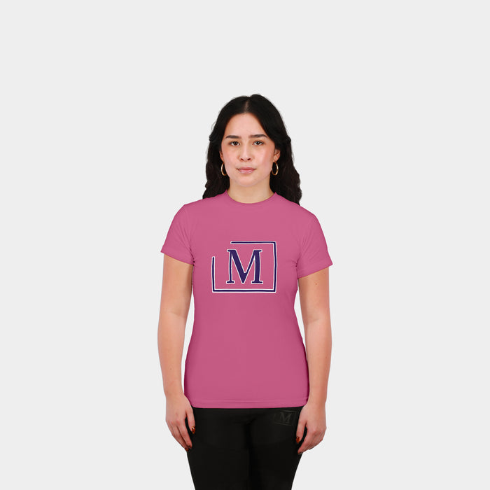 MDB Brand Women's Classic "M" Embroidered T-Shirt