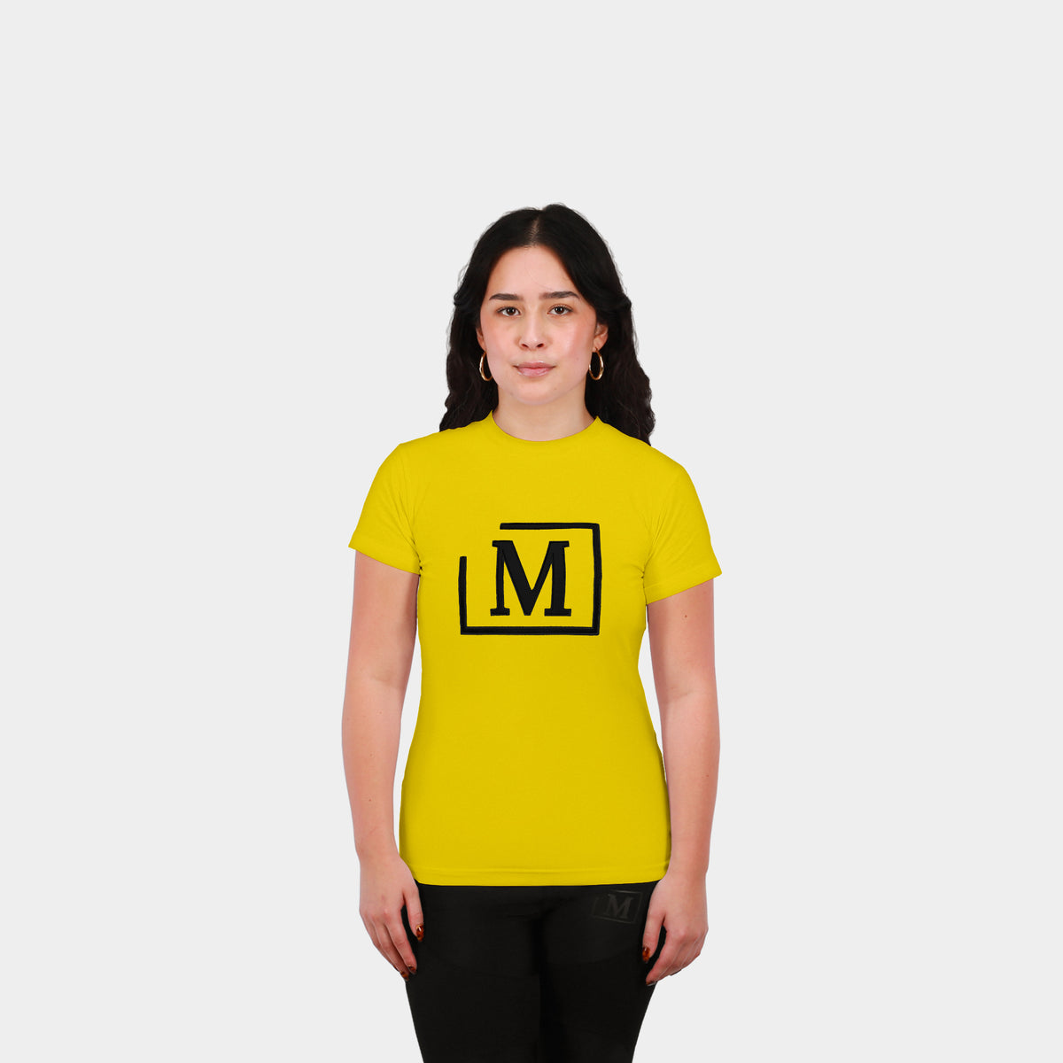 MDB Brand Women's Classic "M" Embroidered T-Shirt