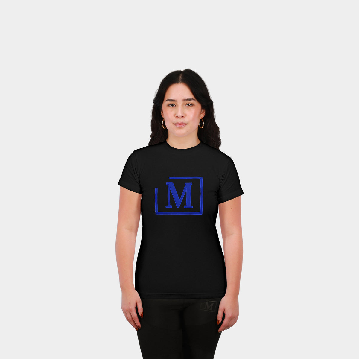 MDB Brand Women's Classic "M" Embroidered T-Shirt