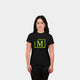 MDB Brand Women's Classic M Embroidered T-Shirt