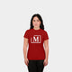 MDB Brand Women's Classic "M" Embroidered T-Shirt