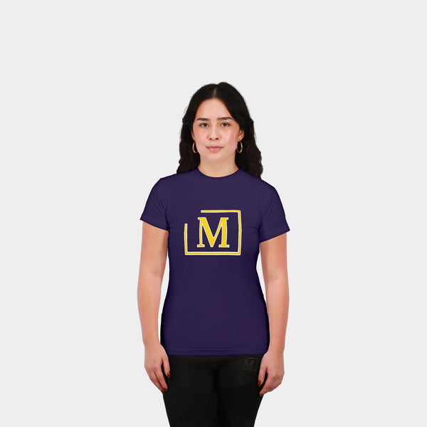 MDB Brand Women's Classic "M" Embroidered T-Shirt