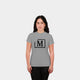 MDB Brand Women's Classic M Embroidered T-Shirt