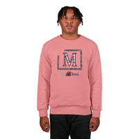 MDB Brand Men's Classic Swirl M Embroidered Crewneck Sweatshirt