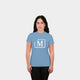 MDB Brand Women's Classic "M" Embroidered T-Shirt