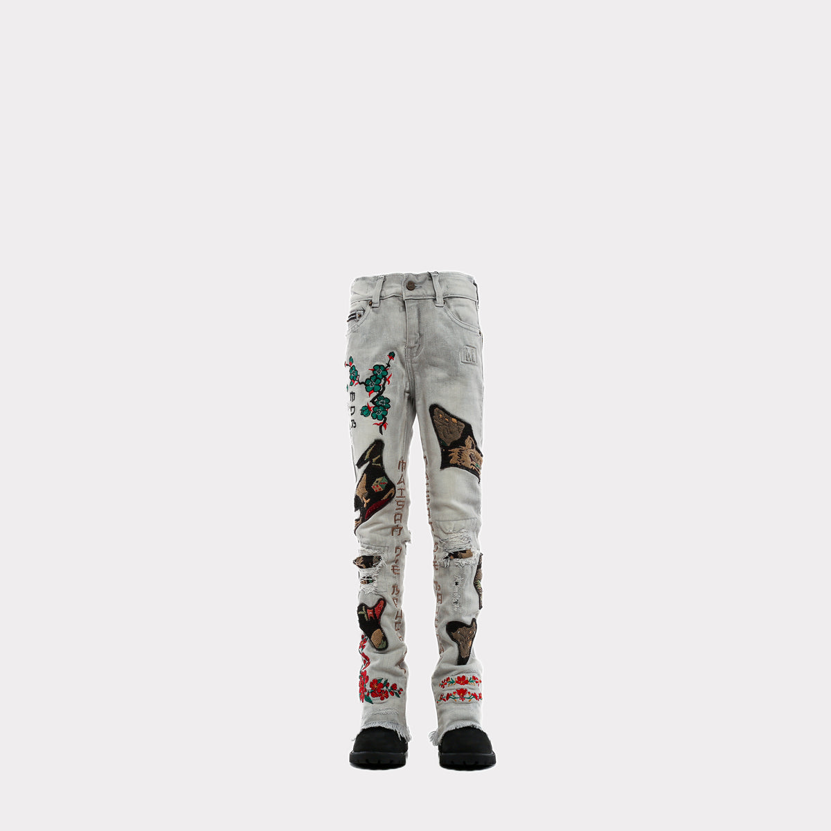 MDB Couture Kids Gallery Threads Stacked Denim Jean