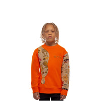 MDB Couture Kid's Gallery Threads Crew Neck Sweatshirt - Tan Theme