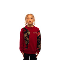 MDB Couture Kid's Gallery Threads Crew Neck Sweatshirt - Black Theme