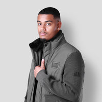 MDB Couture Men's Expedition Jacket - Gray