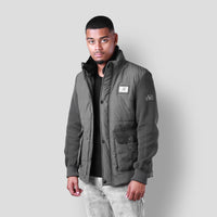 MDB Couture Men's Expedition Jacket - Gray