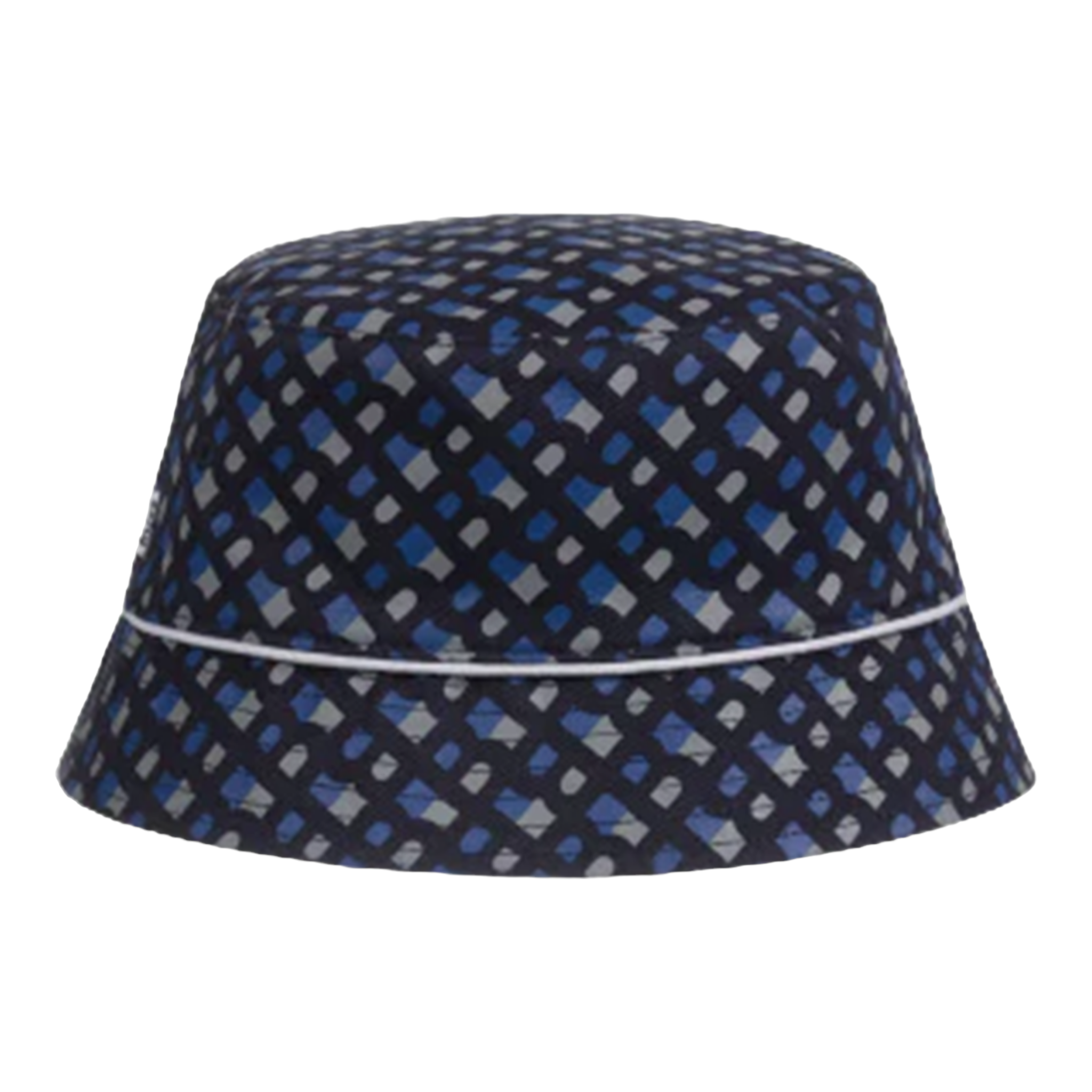 BOSS - Kids' bucket hat in cotton twill with logo print