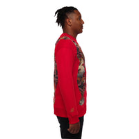 MDB Couture Men's Gallery Threads Crewneck Sweatshirt - Red Theme