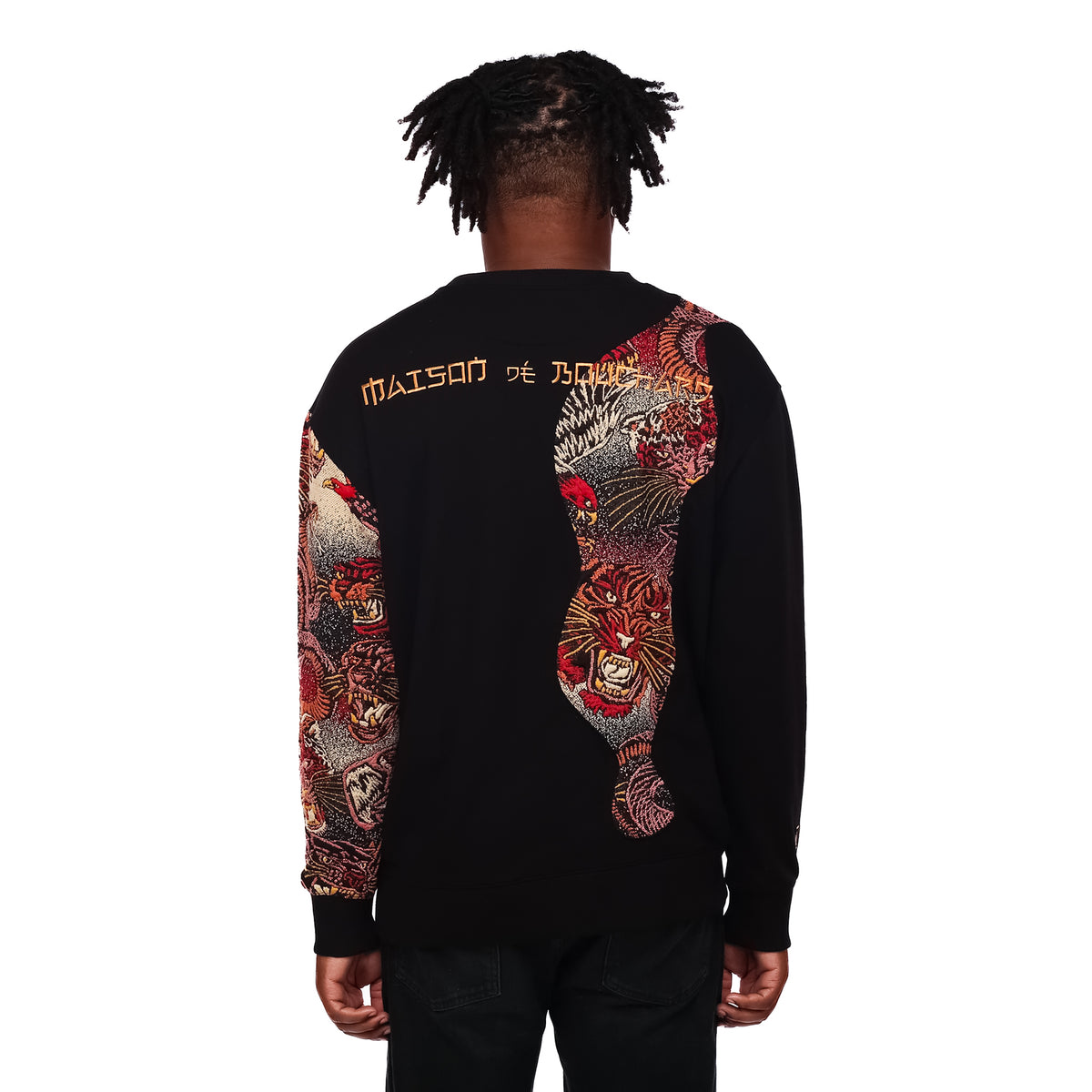 MDB Couture Men's Gallery Threads Crewneck Sweatshirt - Red Theme