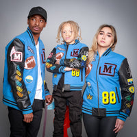 MDB Brand Kids Letterman Jacket