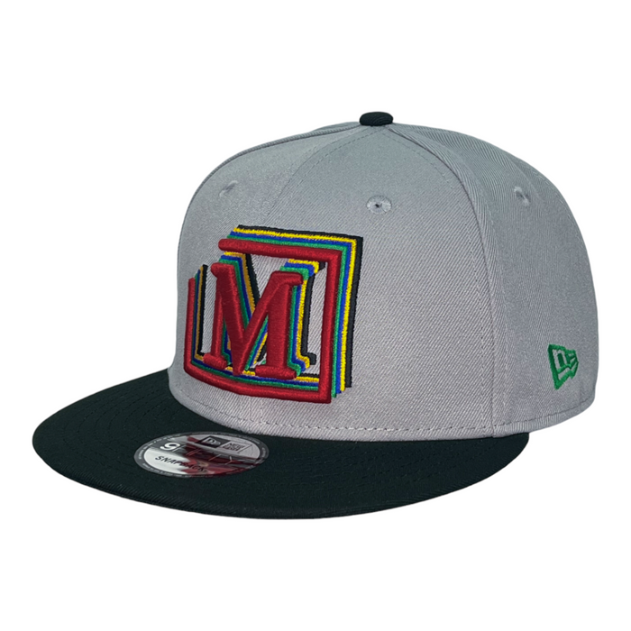 MDB Brand x New Era 9Fifty Embroidered Multi "M" Snapback Cap