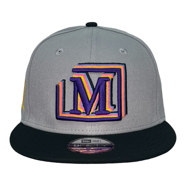 MDB Brand x New Era 9Fifty Embroidered Multi "M" Snapback Cap