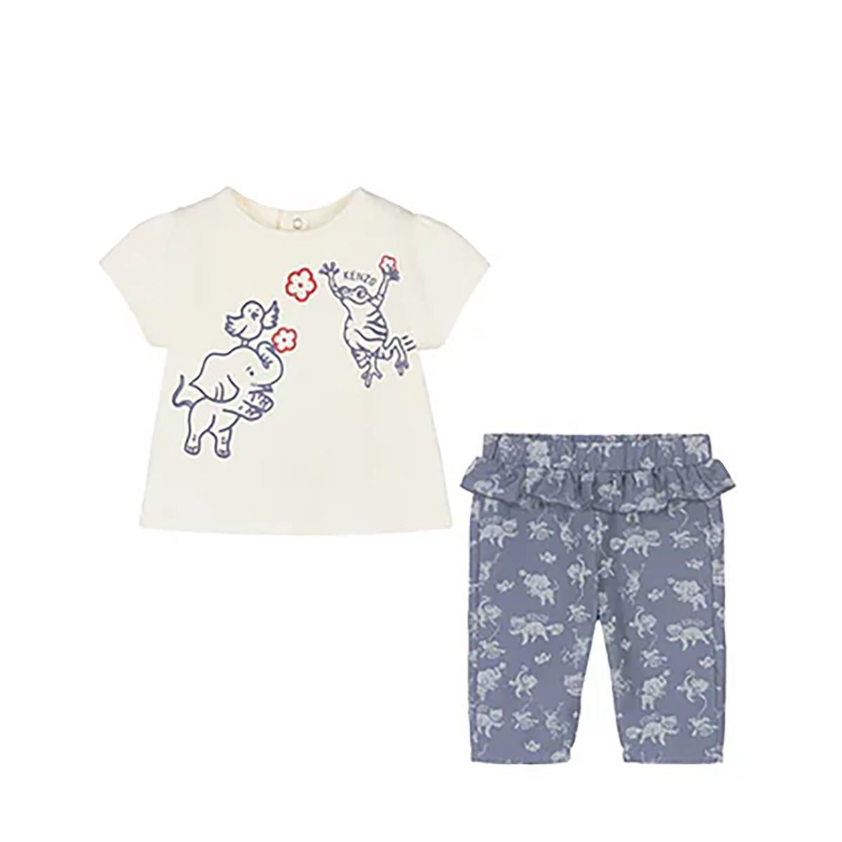 Kenzo Kids Infant's T-Shirt and Pants Set