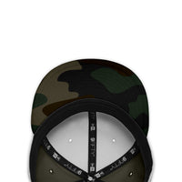 MDB Brand x New Era 9Fifty Snapback Embroidered Baseball Cap - Camo