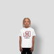 MDB Clearance Kids "M" Swirl Embroidered Logo T-Shirt