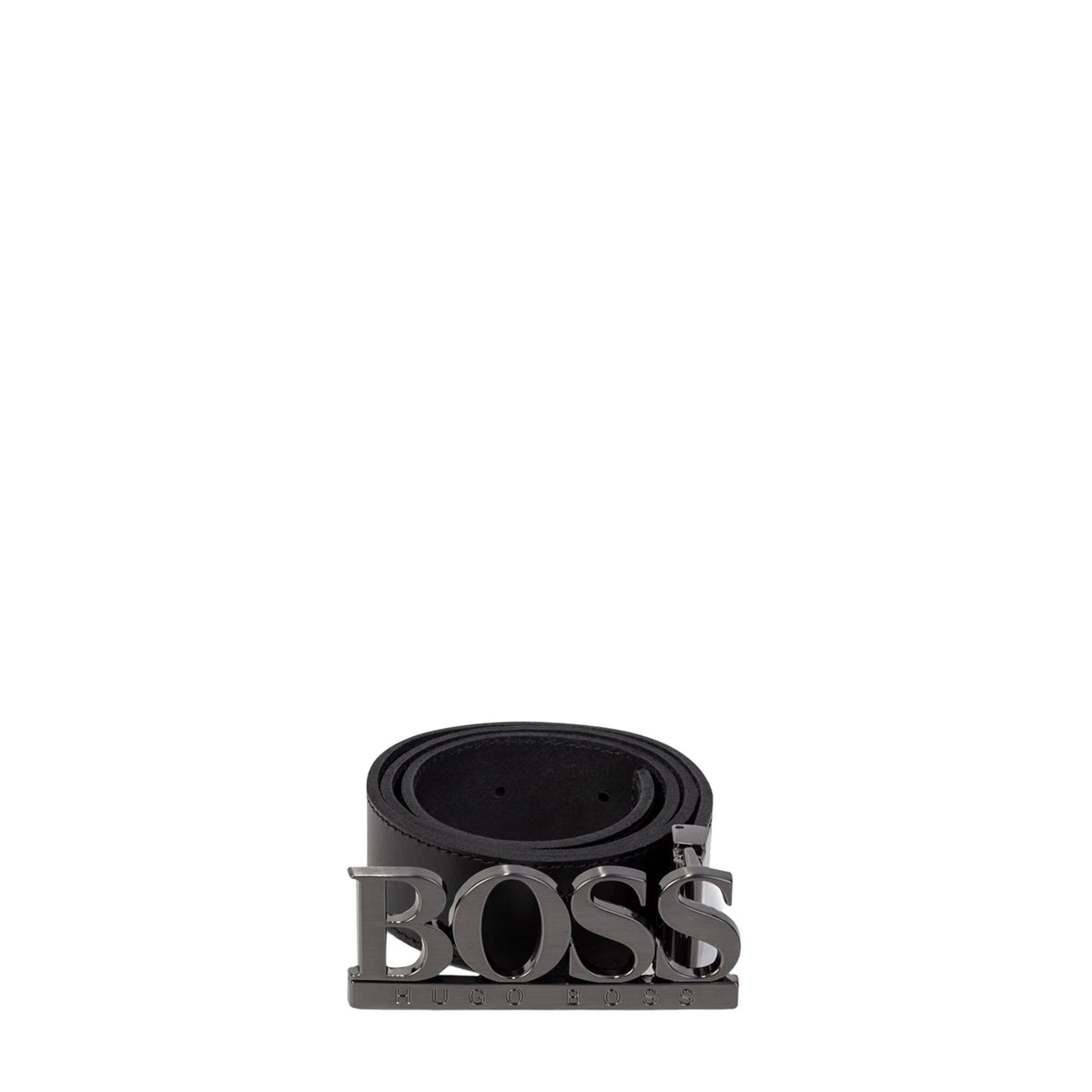 Hugo Boss Kids Leather Logo Belt