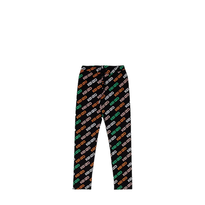 Kenzo Kids Patterned Logo Pants