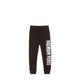 Balmain Kids Sweatpants with Metallic Logo