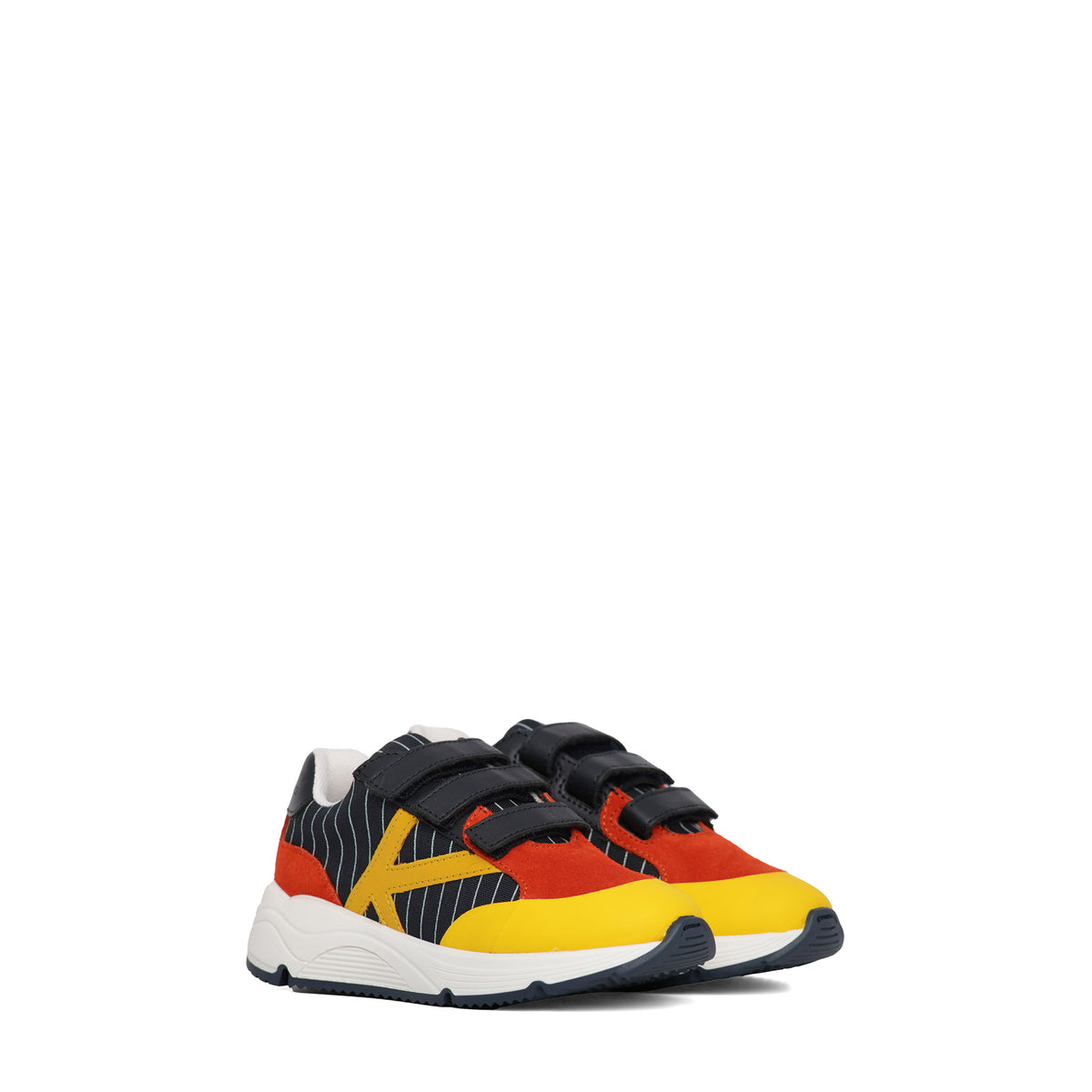 Kenzo Kids Colorblock Velcro Strap Sneakers