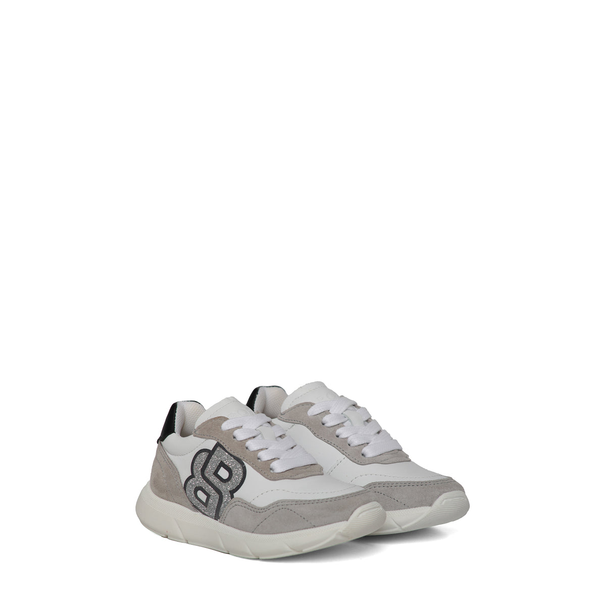 Hugo Boss Kids Double B Logo Sneakers