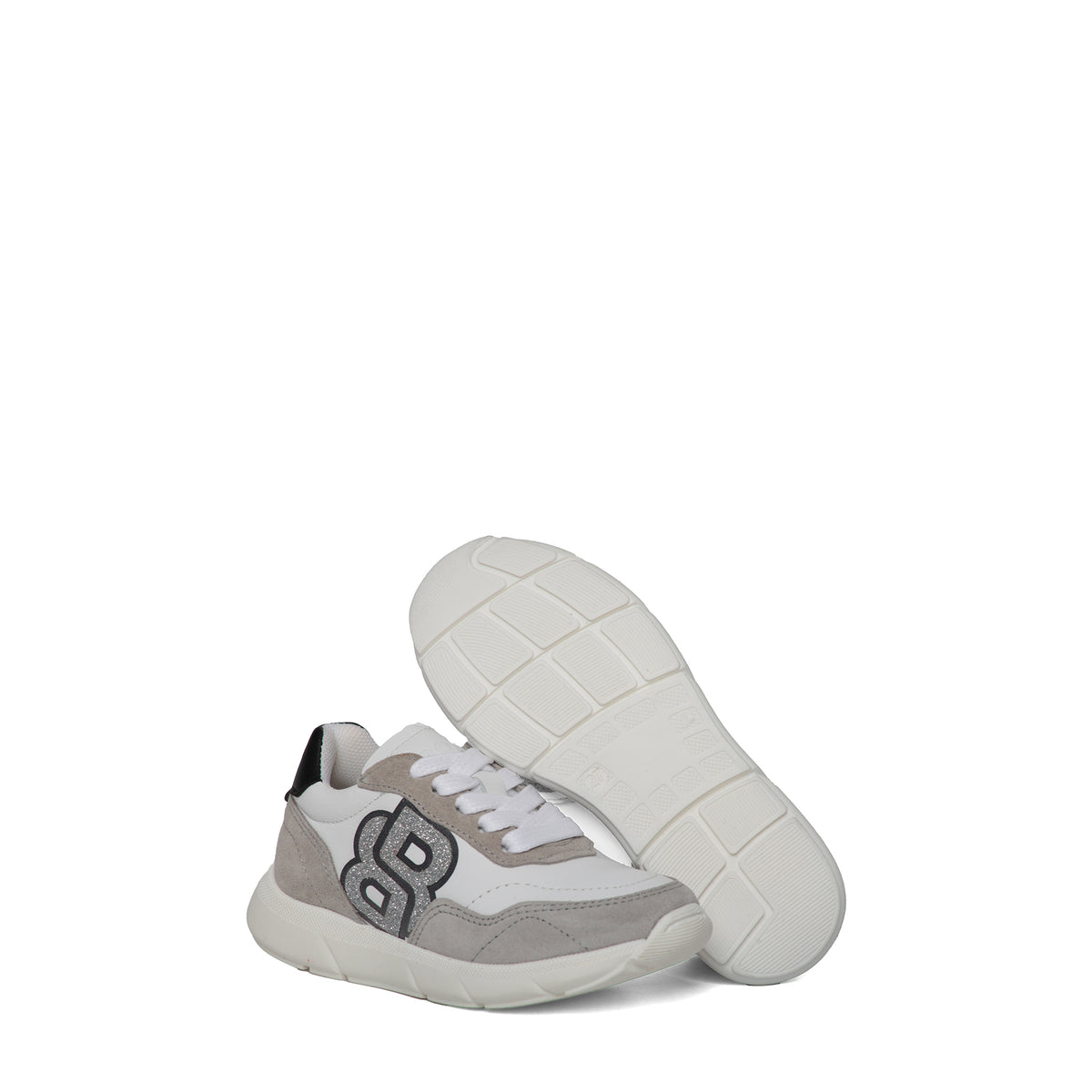 Hugo Boss Kids Double B Logo Sneakers