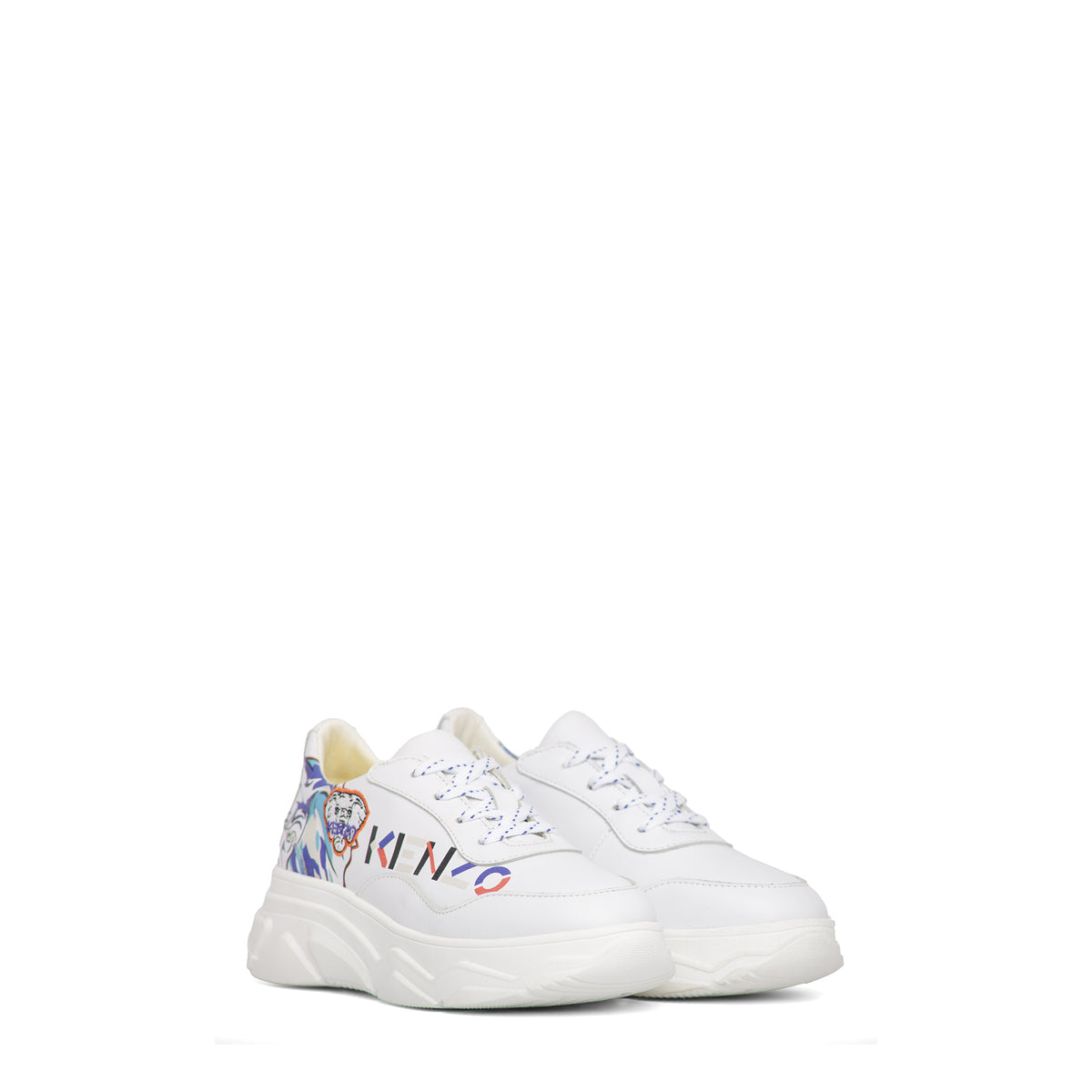 Kenzo Kids Elephant Logo Sneakers