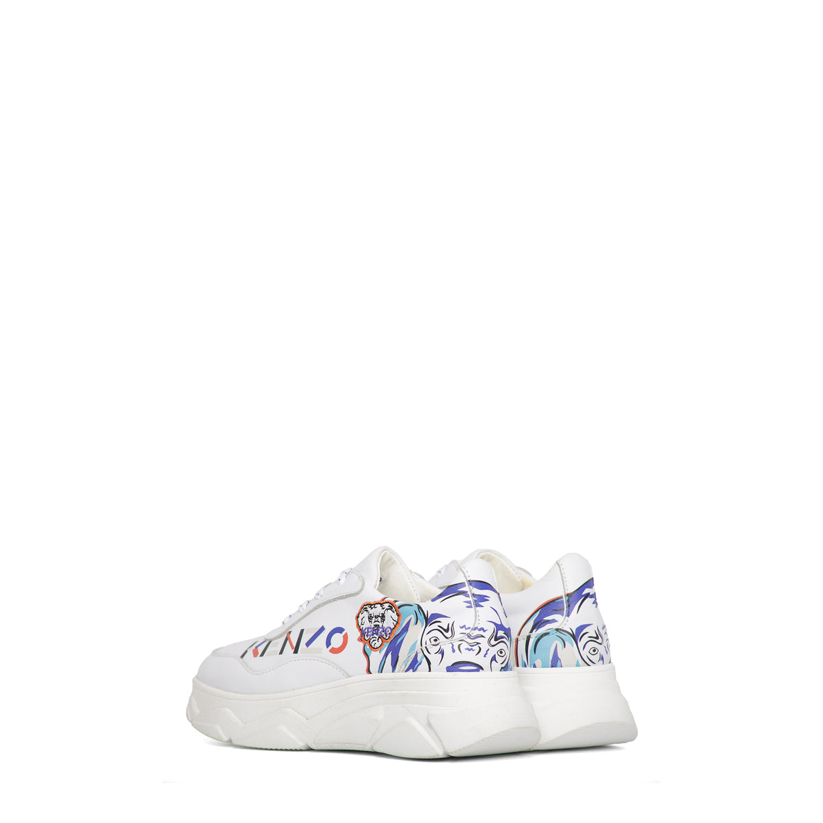 Kenzo Kids Elephant Logo Sneakers