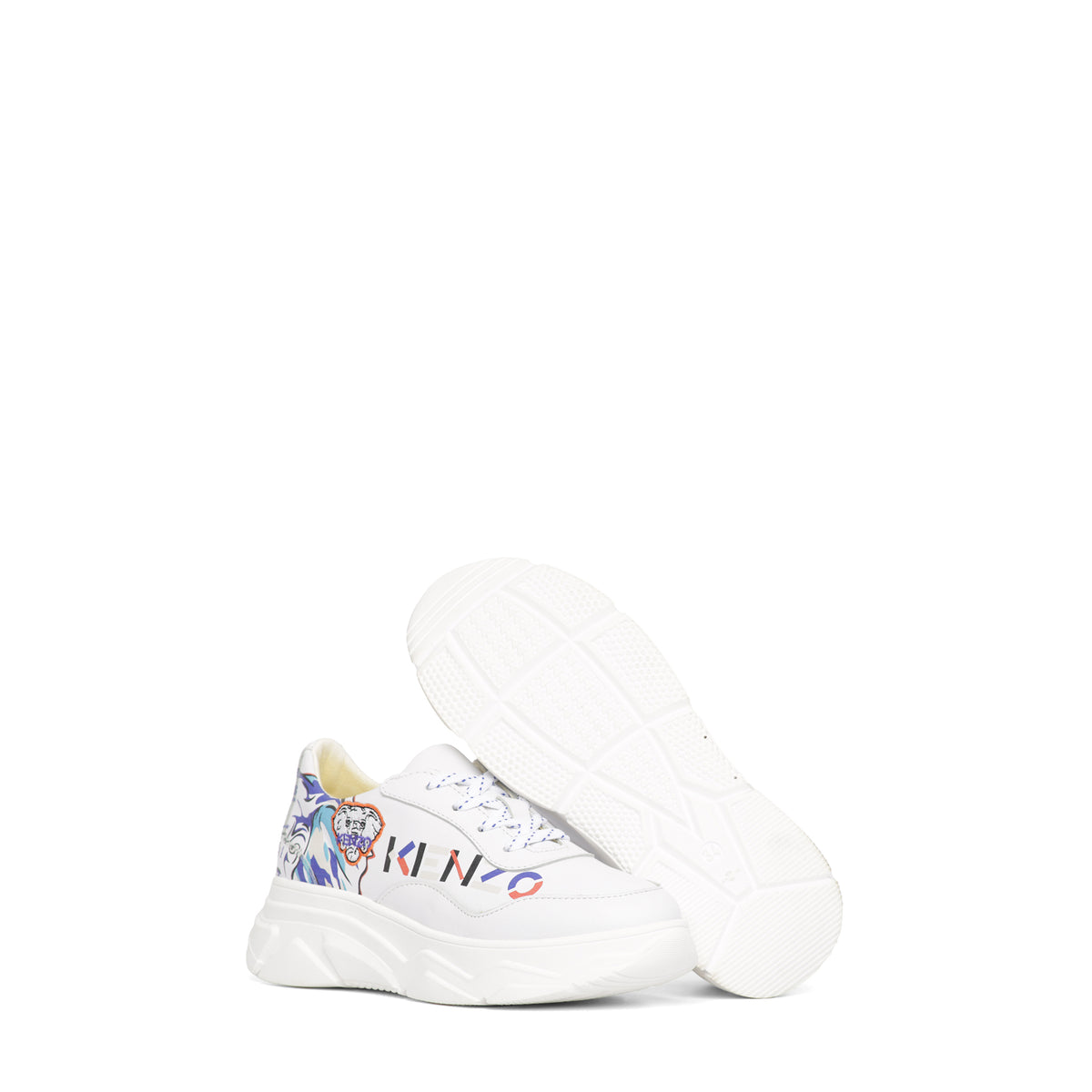 Kenzo Kids Elephant Logo Sneakers