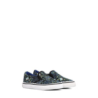 Kenzo Kids Elephant Print Slip-On Sneakers