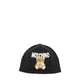 Moschino Kids Fuzzy Bear Knit Beanie