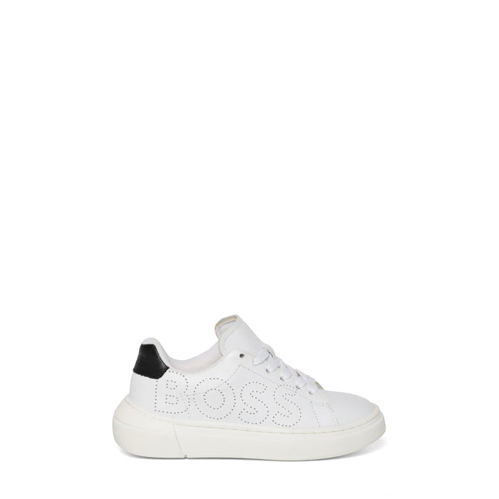 Hugo Boss Kids Lace Up Trainer