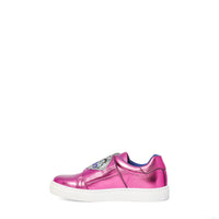 Kenzo Kids Metallic Leather Sneakers