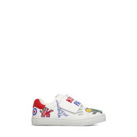 Kenzo Kids Multi-Logo Velcro Strap Sneakers