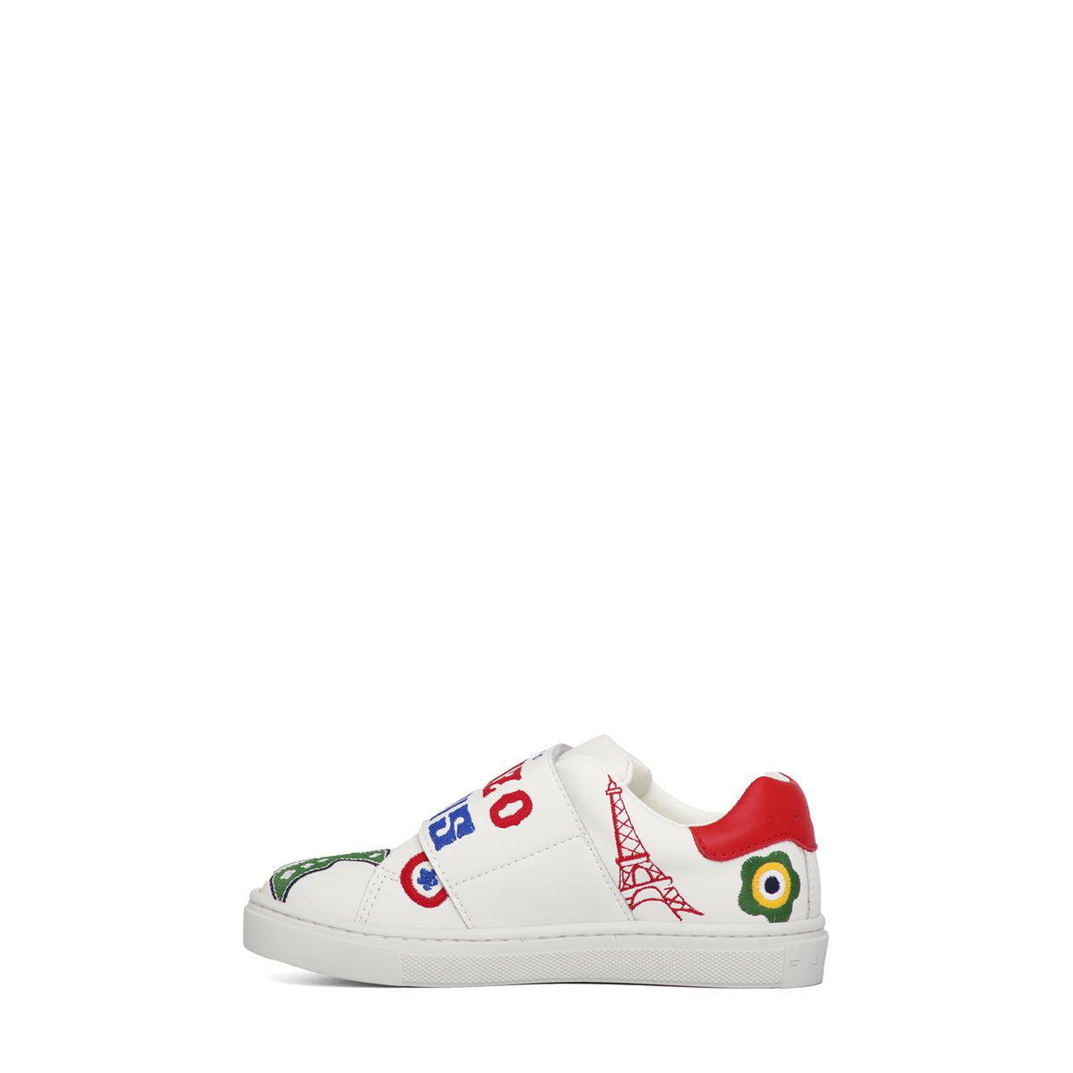 Kenzo Kids Multi-Logo Velcro Strap Sneakers