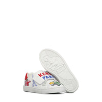 Kenzo Kids Multi-Logo Velcro Strap Sneakers