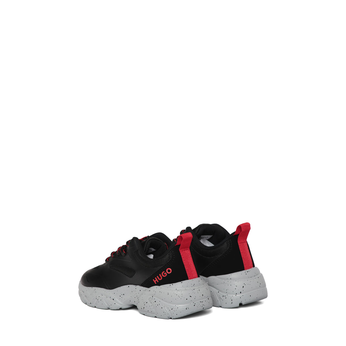 Hugo by Hugo Boss Kids Multi-Texture Lace-Up Sneakers