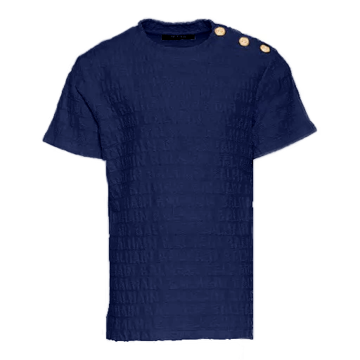 Balmain Kids Text Logo T-shirt