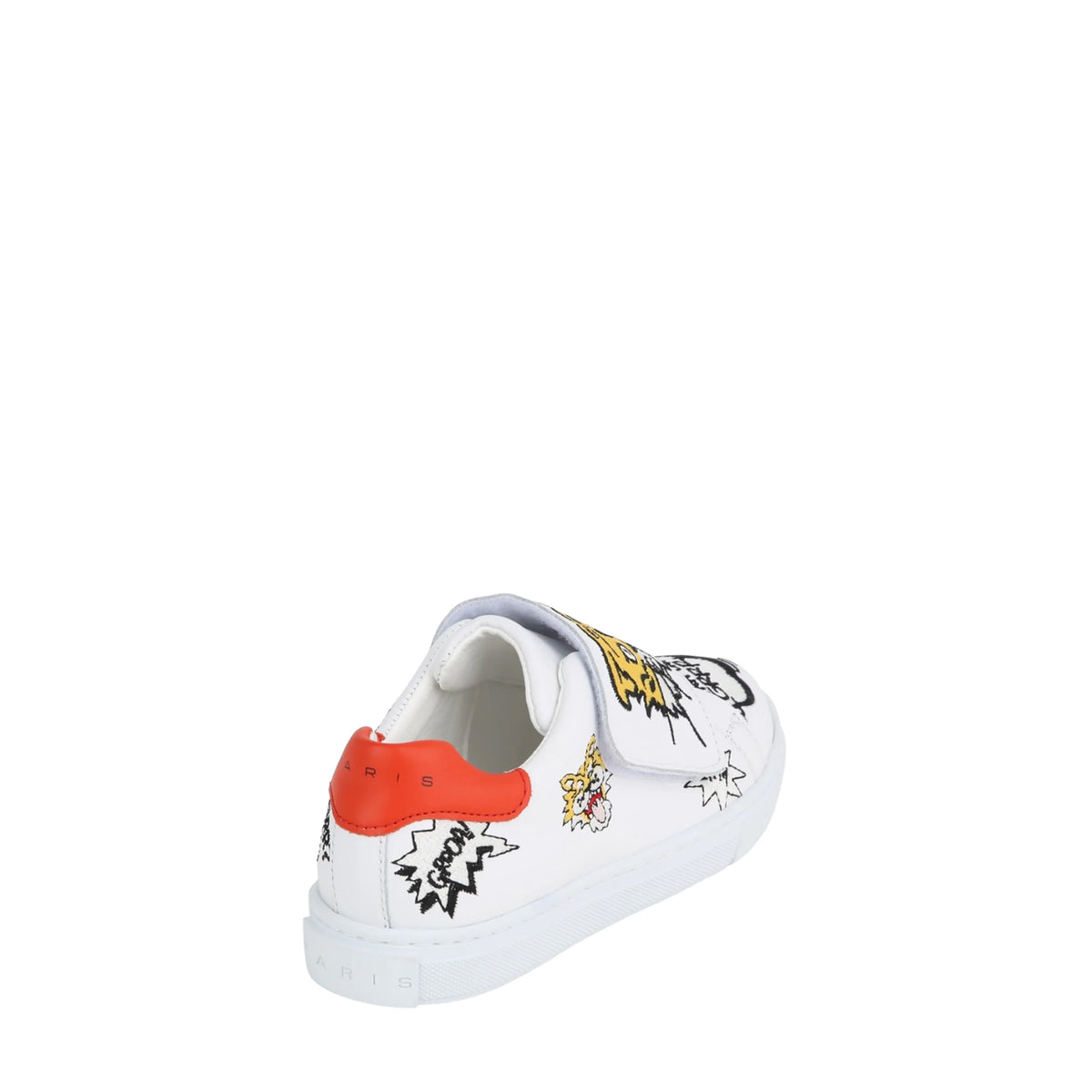 Kenzo Kids Multi-Logo Velcro Strap Sneakers