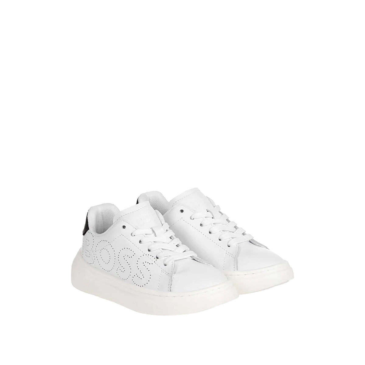 Hugo Boss Kids Lace Up Trainer