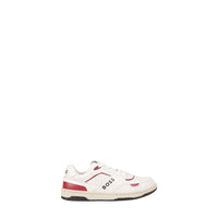 Hugo Boss Kids Lace-Up Leather Retro Sneakers