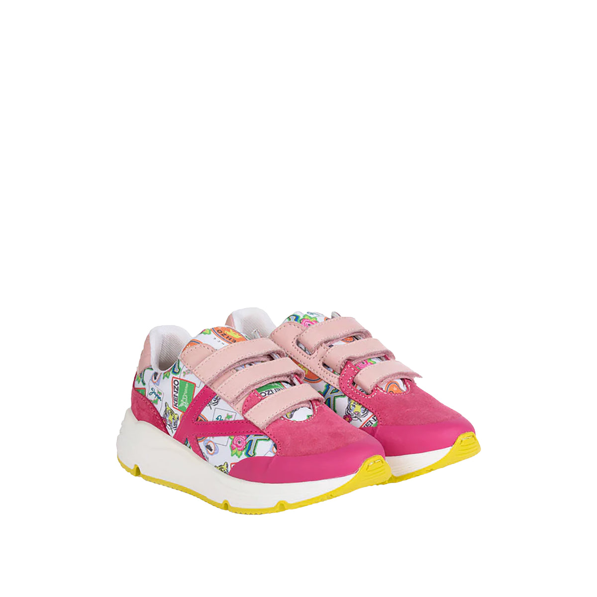 Kenzo Kids Velcro Strap Sneakers