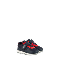 Hugo Boss Kids Logo Velcro Strap Sneakers