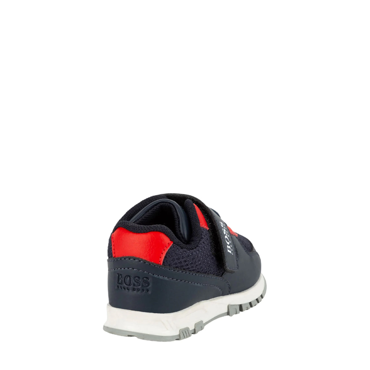 Hugo Boss Kids Logo Velcro Strap Sneakers