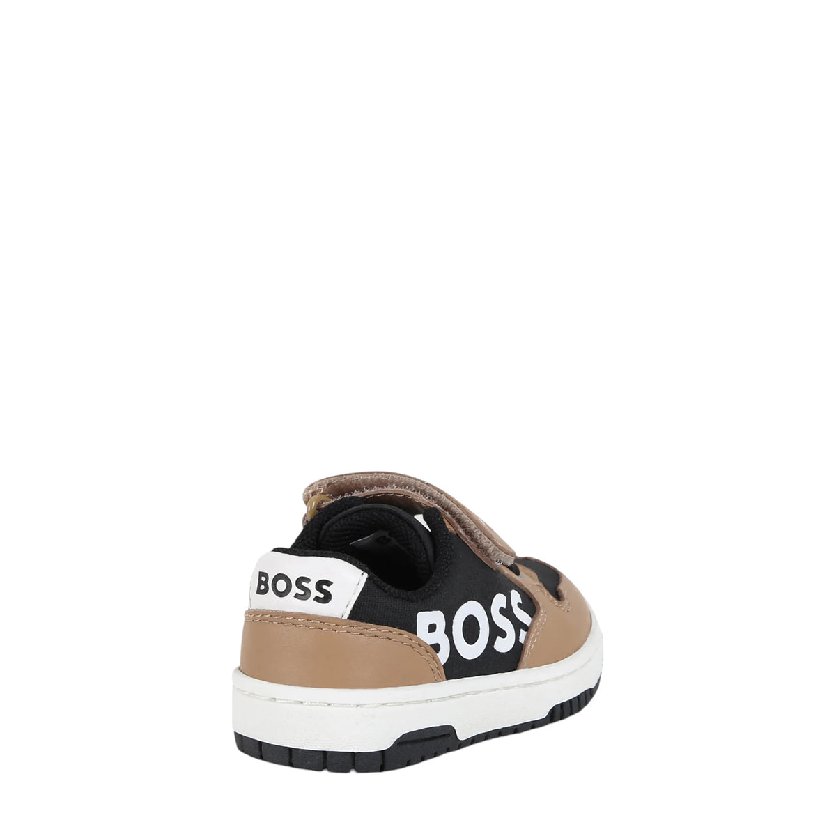 Hugo Boss Kids Mix Material Strap Sneakers