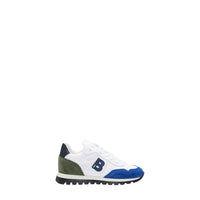 Hugo Boss Kids Mixed Media Monogram Detailed Sneakers